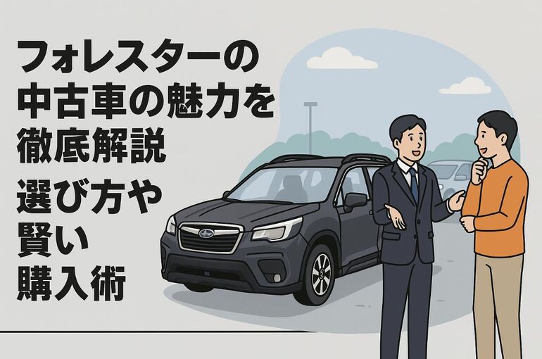 フォレスターの中古車の魅力を徹底解説｜選び方や賢い購入術