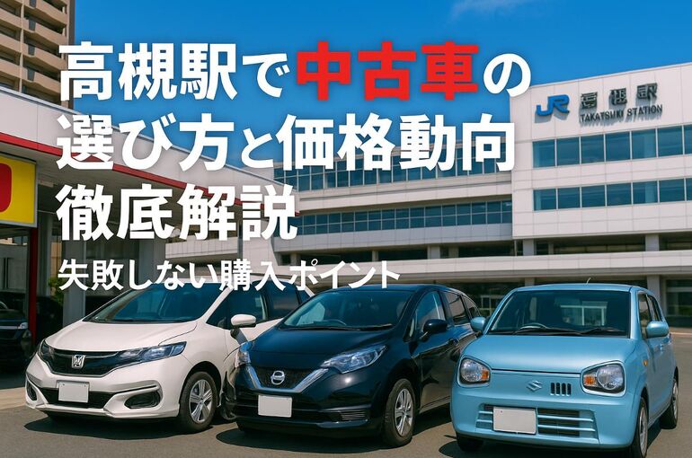 高槻駅で中古車の選び方と価格動向徹底解説｜失敗しない購入ポイント
