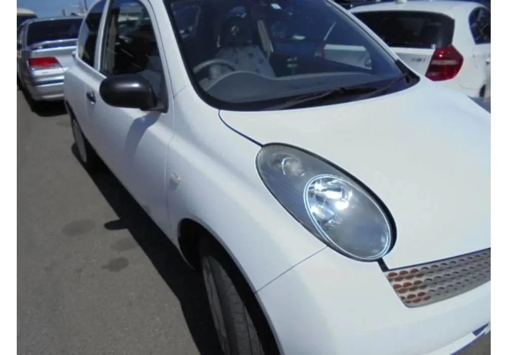 日産 マーチ K12 車検点検整備 バッテリー交換