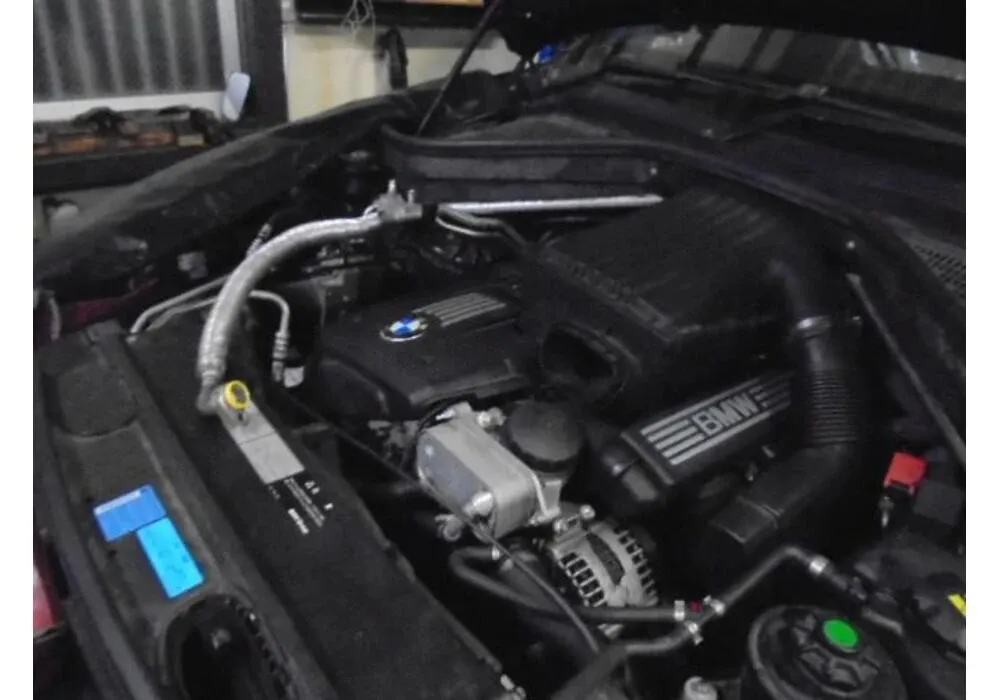 BMW X5 オーバーヒート修理 ウォーターポンプ交換 パーツ持ち込み