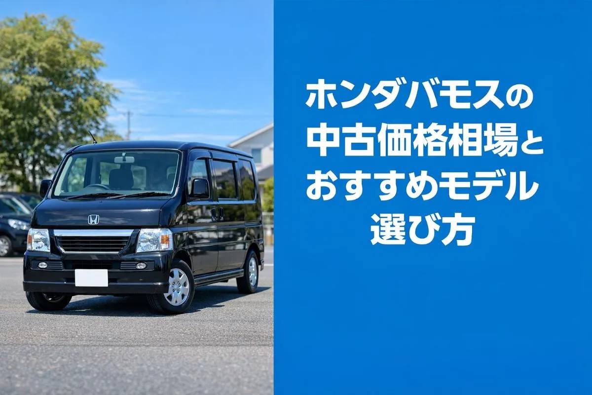 ホンダバモスの中古価格相場とおすすめモデル選び方｜年式別メリットデメリット解説