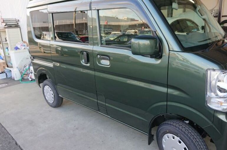 京都市伏見区　スズキ　エブリィ　サス　アップサス取り付け交換部品持ち込み作業ご入庫。大阪　枚方市　楠葉　八幡市　宇治市　京田辺市　城陽市　長岡京市　久御山町等からのお問い合わせもお待ちしてます。